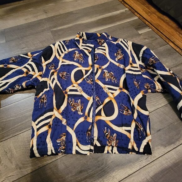 Vintage Custom Made Quilted Jacket and Corduroy Skirt - Picture 3 of 10